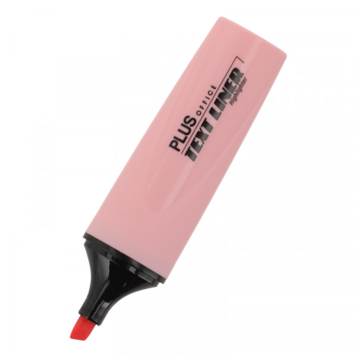 Resaltador Grueso Plus Office Pastel Rosa 