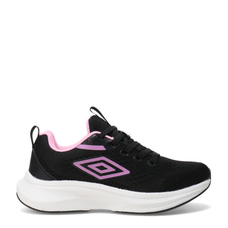 Championes de Mujer Umbro Vega Negro - Rosado