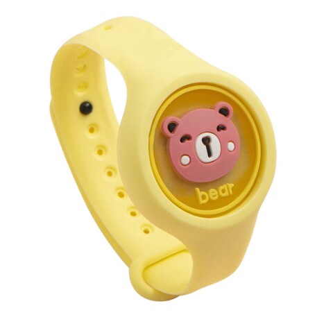 Pulsera Niños Anti Mosquitos Repelente Citronela Infantil Variante Color Amarillo
