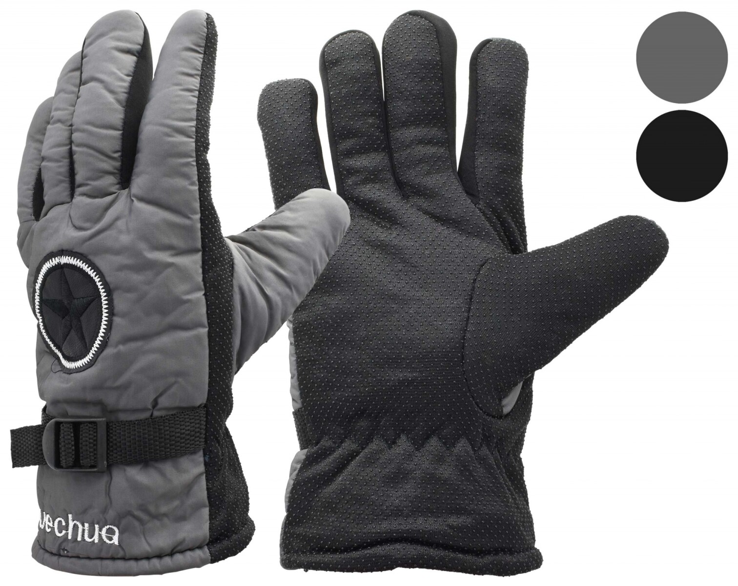 GUANTE MOTO BORDADO ESTRELLA 25292 