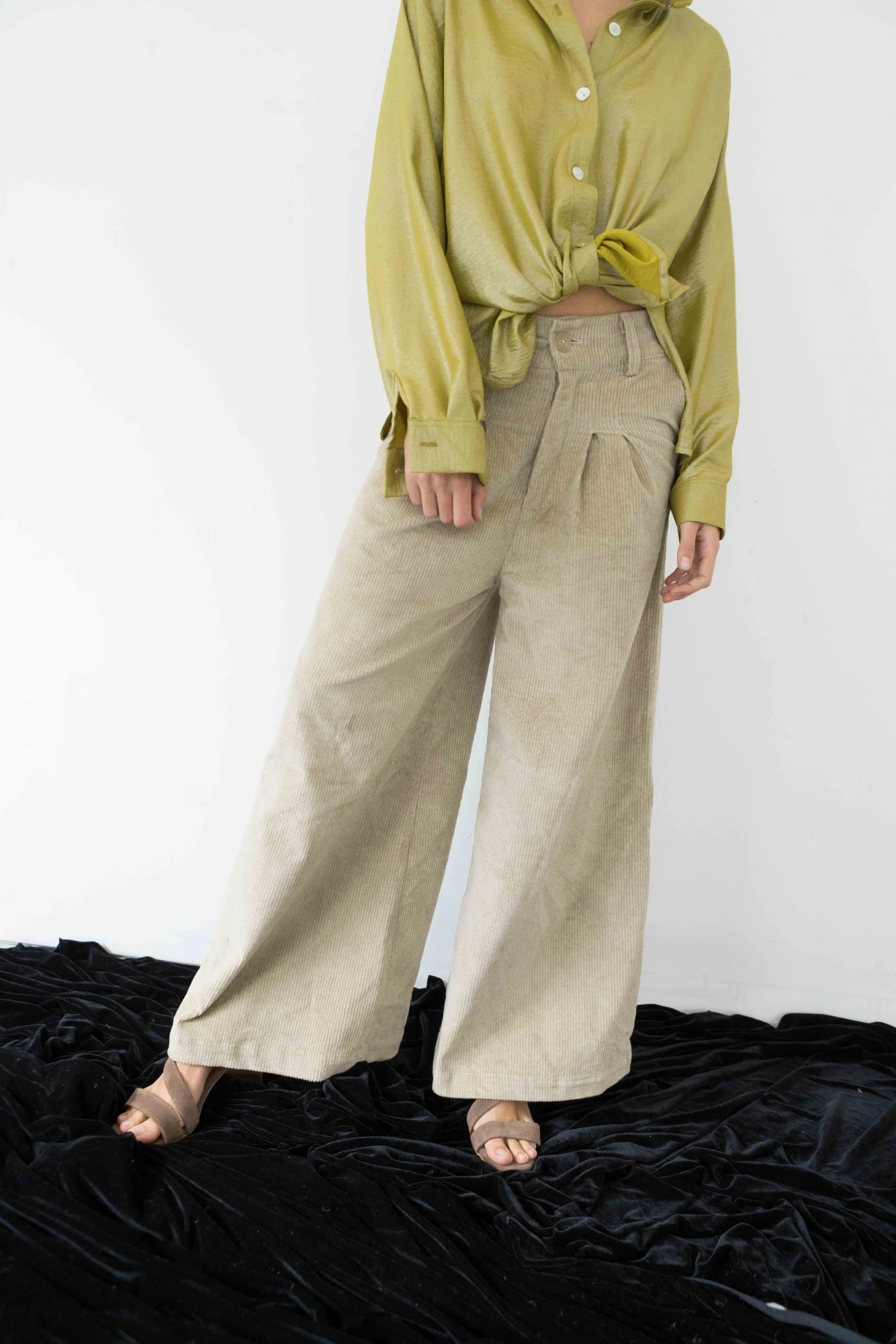 Baggy Pant beige l