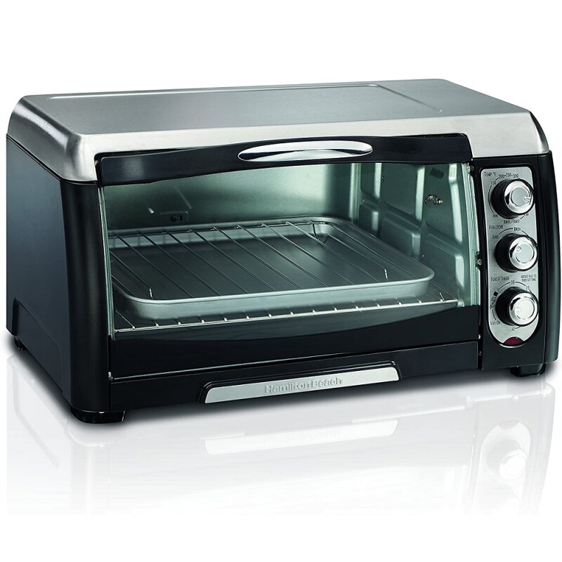 HORNO TOSTADOR HAMILTON BEACH, CAPACIDAD PARA 6 REBANADAS 001