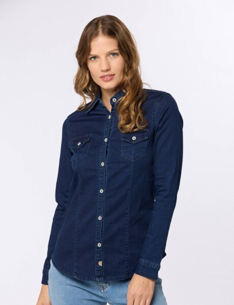 CAMISA DE JEAN Azul
