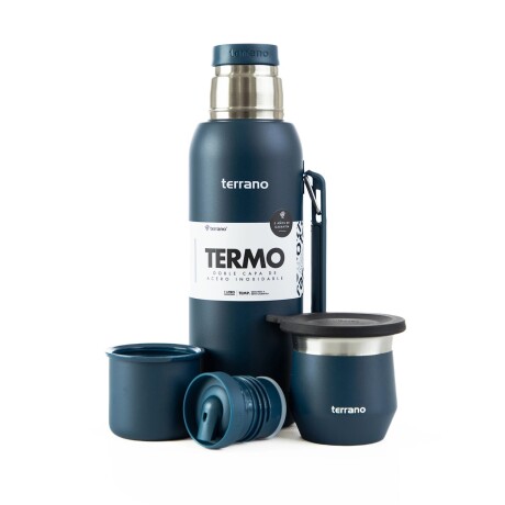 Kit Matero Azul Metalizado 001