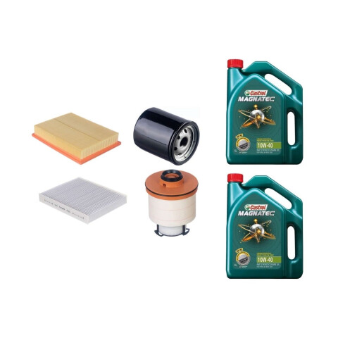 KIT DE FILTROS Y ACEITE 10W40 CASTROL Kit De Filtros Y Aceite 10w40 Castrol