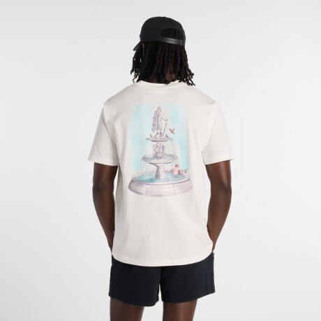 Remera New Balance de Hombre - - MT61J9ICSST CRUDO