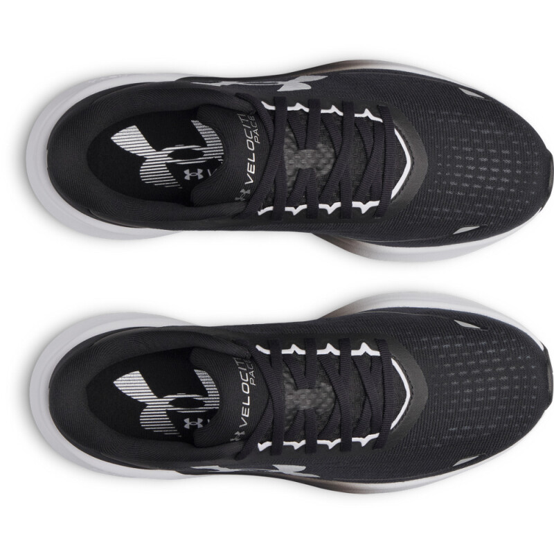 UA Velociti Pace-WHT BLK-002