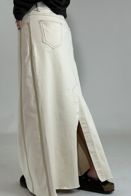 POLLERA KEILA Crudo