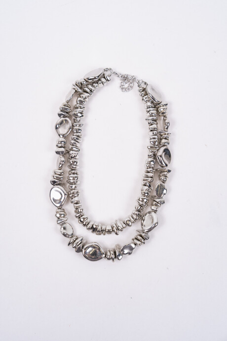 Collar Ocean Plateado