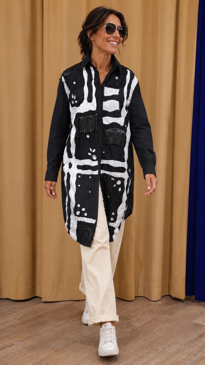 CAMISA SOLEIR - Negro 