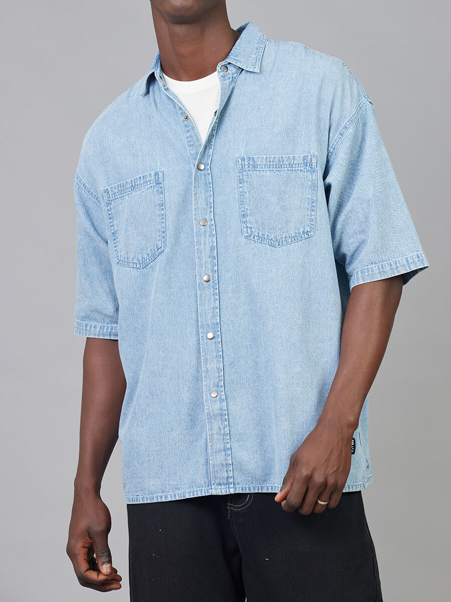 CAMISA RAENYS DIXIE - Azul Claro 