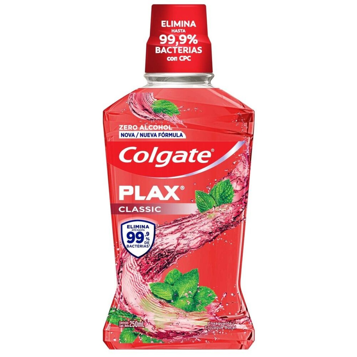 Enjuague Bucal Colgate Plax Clasico Con Fluor 250 ML S/A 