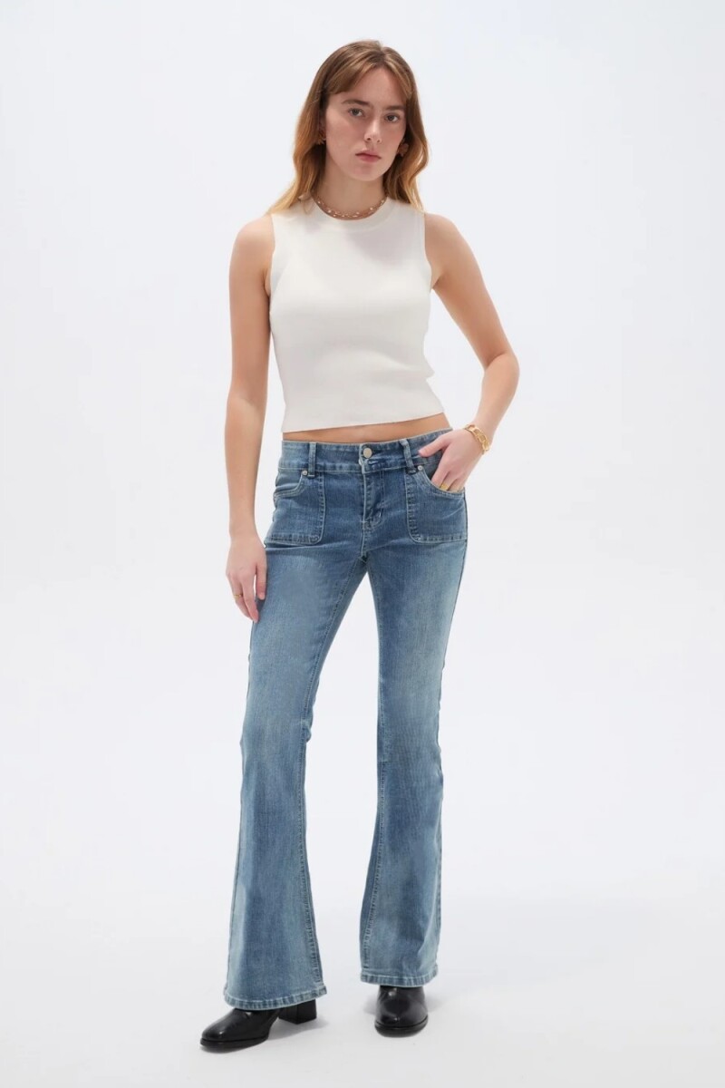 Pantalon Gwen - Azul Claro 