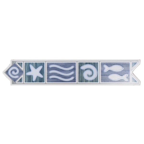 GUARDA DECORATIVA MODELO GLD6183 "A" 5X26 CM Guarda Decorativa Modelo Gld6183 "a" 5x26 Cm