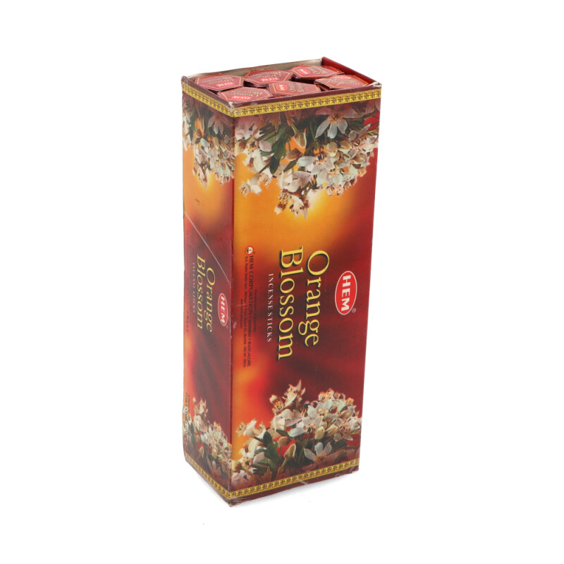 INCIENSO HEM CAJA HEXAGONAL X6 Flor De Azahar