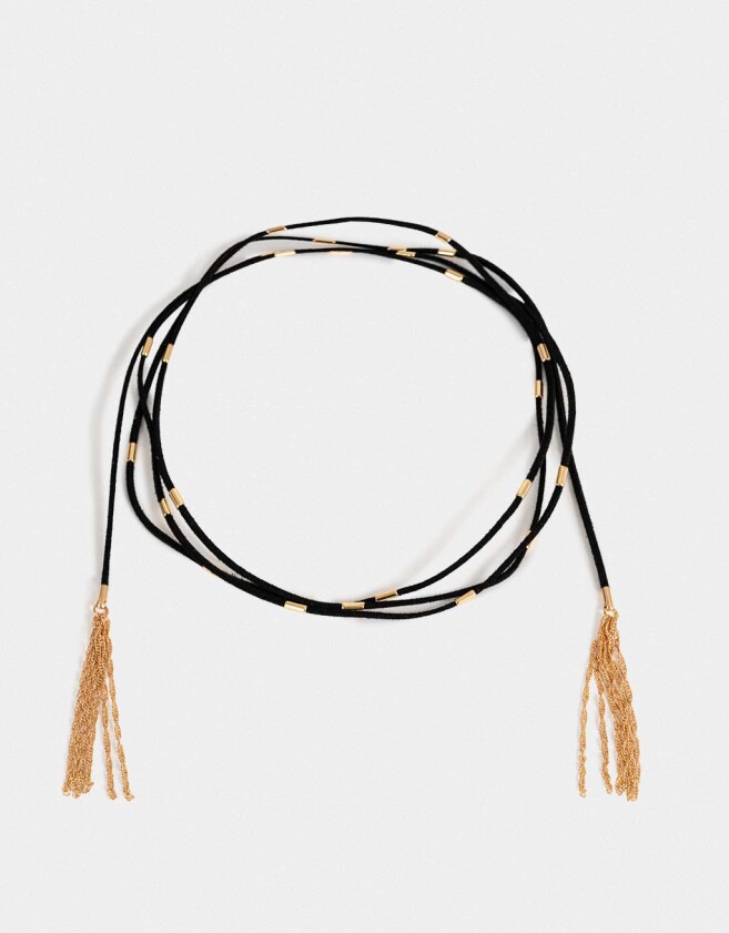 Collares Largos Limited Edition Collar Largo De Hilo - Dorado