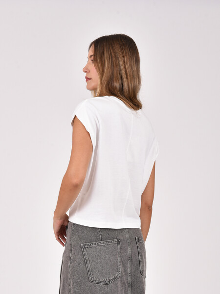 REMERA SOFIA OFF WHITE
