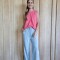 Pantalón Cactus Denim Celeste