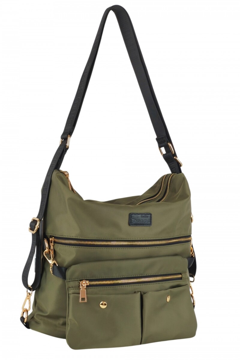 Cartera mochila Verde