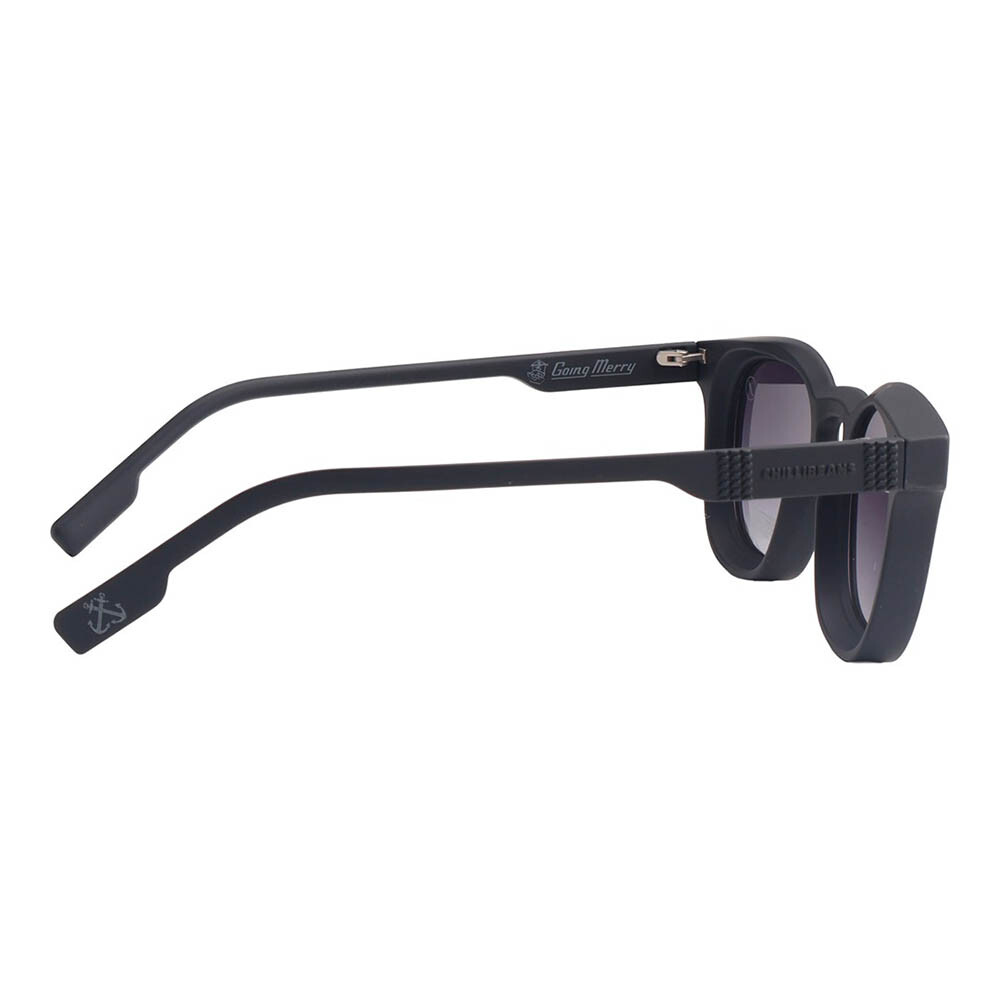 Lentes De Sol One Piece Cuadrado De Acetato Degradado/Negro