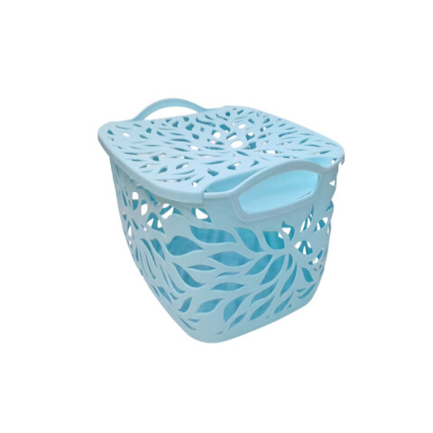 OUTLET Canasto Organizador c/tapa 29x22,5x14,5cm Outlet Canasto Organizador C/tapa 29x22,5x14,5cm