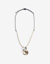 Collares Largos Metal Collar Largo Dije Biplating - Dorado