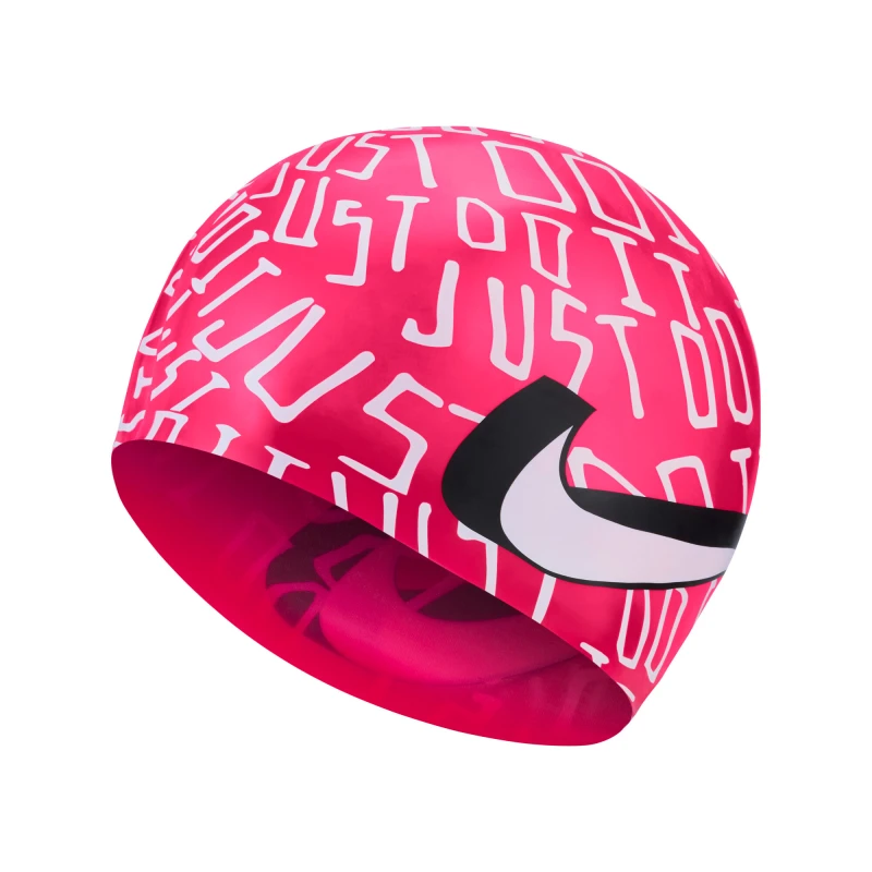 Gorro de Natación Nike Scribble Unisex Rosado