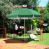Sombrilla De Playa Reforzada 2.30m Grande Jardin Patio Con Filtro Uv Imback Color Verde Sombrilla De Playa Reforzada 2.30m Grande Jardin Patio Con Filtro Uv Imback Color Verde