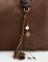 Shopper Cartera Shopper Suede Chocolate - Marron Chocolate