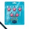 Vela Estrellas x5 Und Rojo