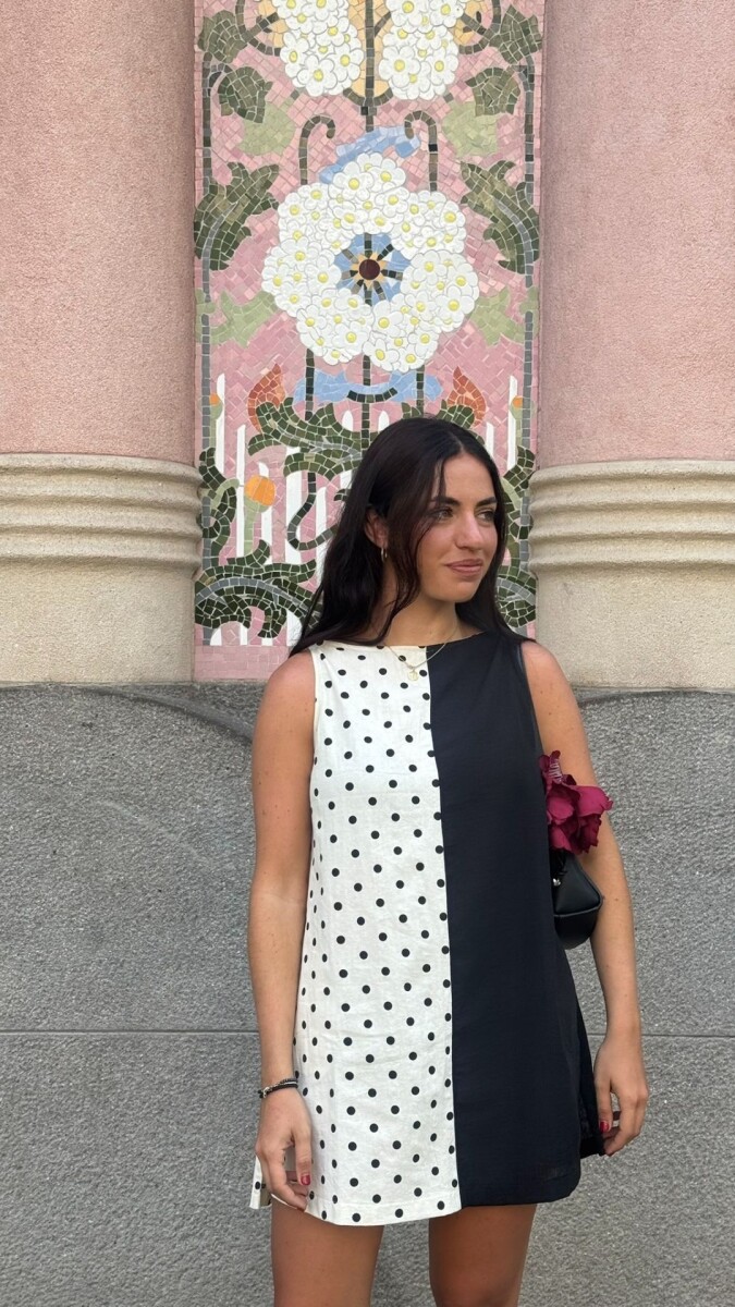 Vestido Matchy - Lunares 