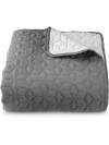 Colcha ROSENTRE 240x260 gris Colcha ROSENTRE 240x260 gris