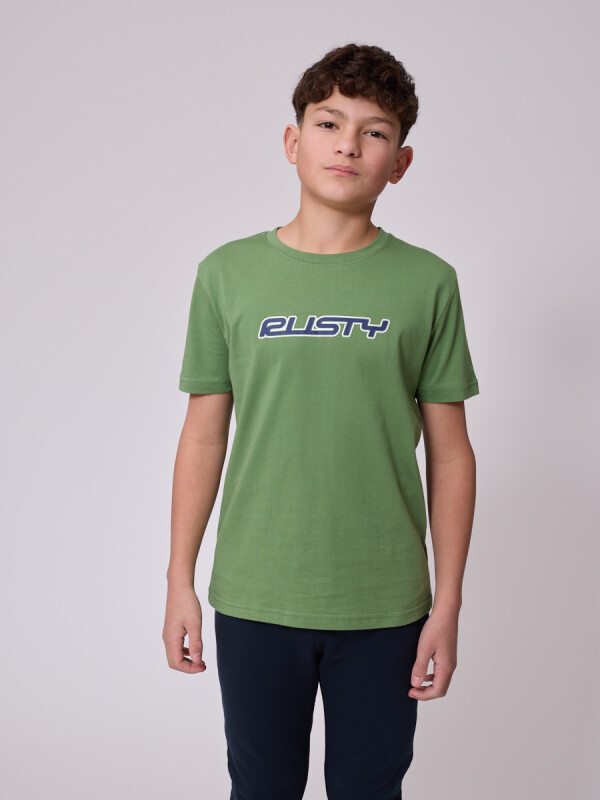 T-SHIRT RIVIO TEEN RUSTY Verde