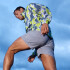 SHORT RUNNING ZEAL II petroleo gulf GRIS CLARO/NEGRO/NARANJA