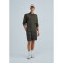CAMISA POLO ML MASC CINZA ESCURO