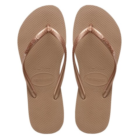 Sandalias Havaianas Slim Mujer Rose Gold