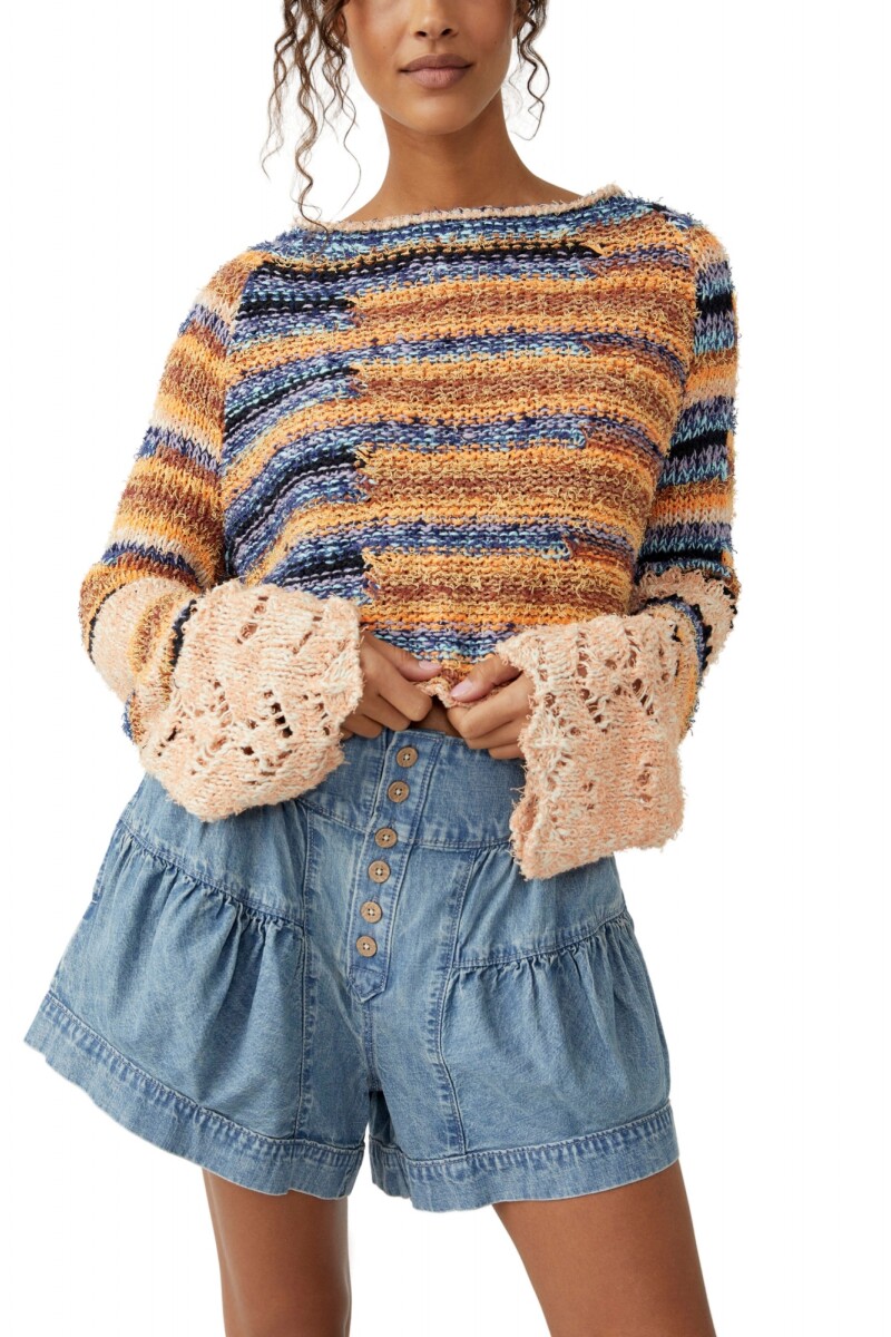 BUTTERFLY PULLOVER Azul