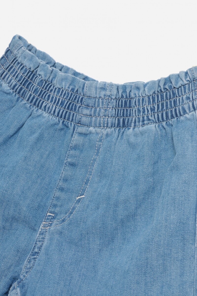 Short en lyocell con cintura elástica JEAN MEDIO