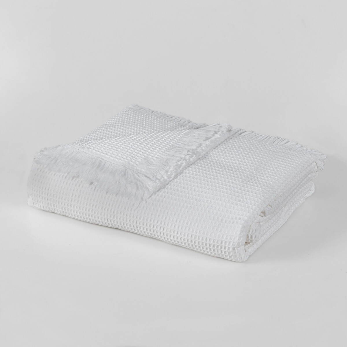 Manta Cotton II Blanco - 220x250 cm 