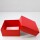 Caja Cuadrada 12x12x6 cm ROJO