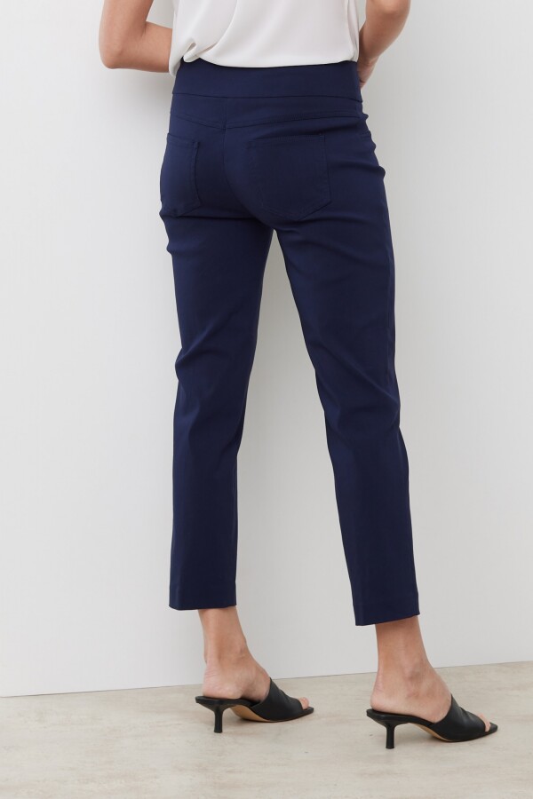 Pantalon Pull On AZUL