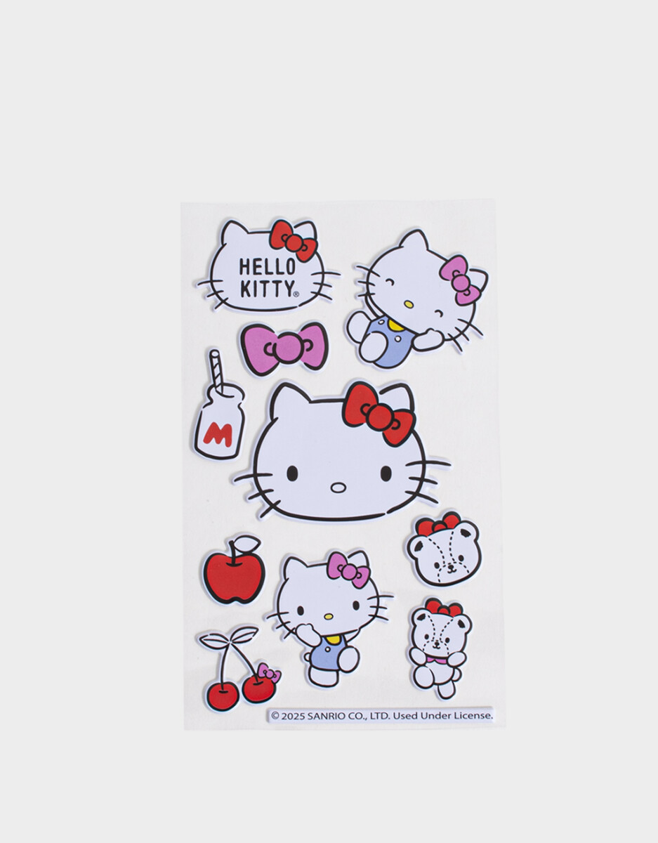 Plancha De Stickers "hello Kitty" 