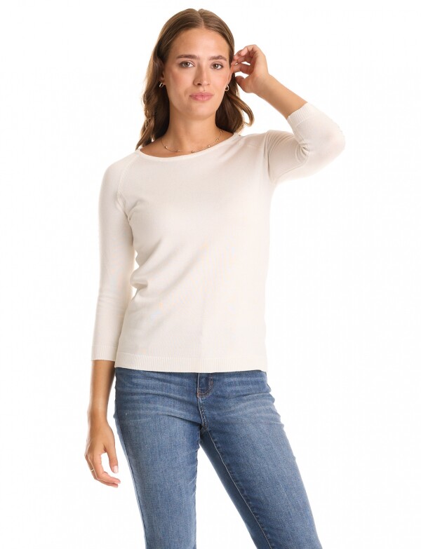Buzo Tachas BLANCO