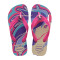 Sandalias Infantiles Havaianas Kids Fantasy Beige - Magenta