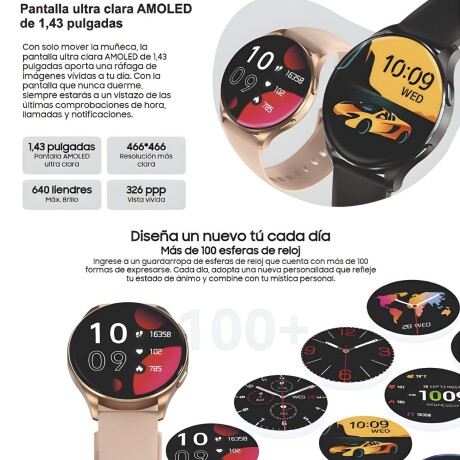 Reloj Inteligente Smartwatch Deportivo Blackview X20 Negro