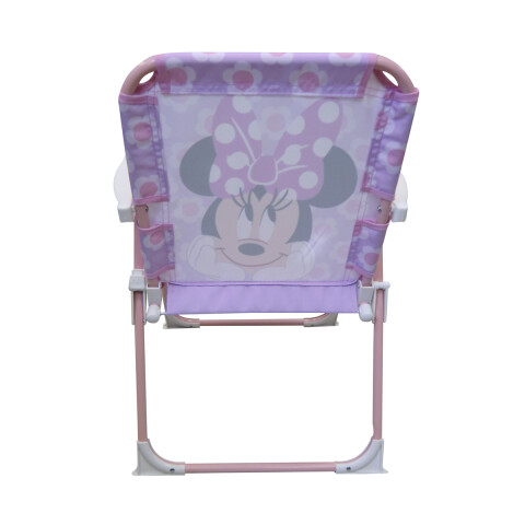Silla Mickey y Minnie Plegable para Playa Minnie Lila