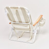 S61DBCB Reposera Playa Reclinable Mochila Sunnylife Oyster Stripe