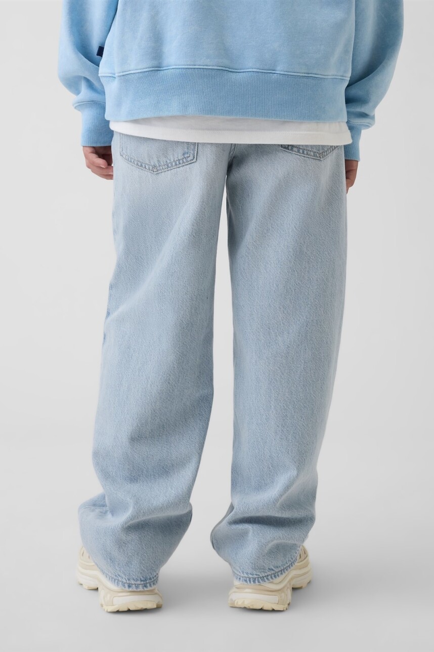 Jean Baggy Ultrasoft Niño Light Wash