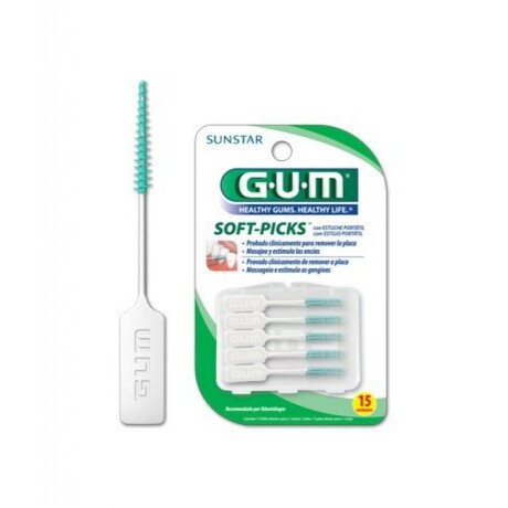 GUM INTERDENTAL ESTIMULADOR MASAJEADOR ENCIAS SOFT-PICKS N°632 15 UNIDADES GUM INTERDENTAL ESTIMULADOR MASAJEADOR ENCIAS SOFT-PICKS N°632 15 UNIDADES