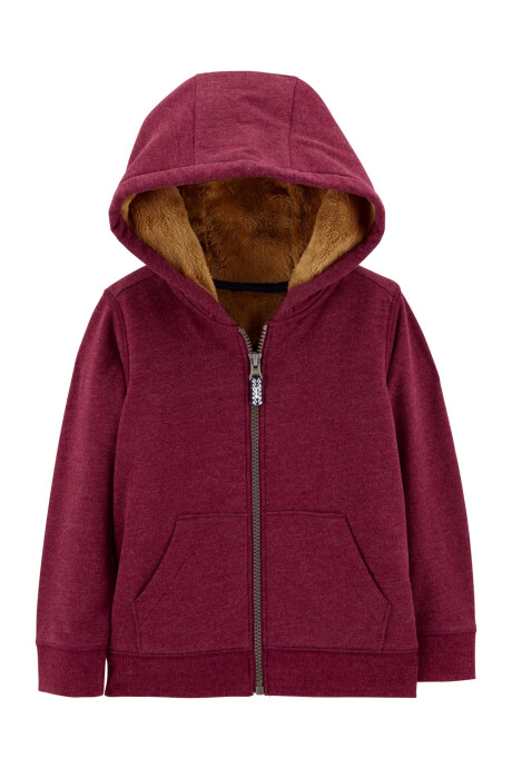 Campera de algodón, con forro de sherpa Campera de algodón, con forro de sherpa